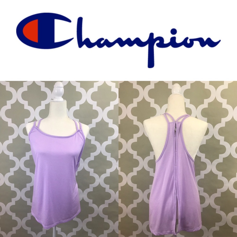 NWOT Champion Lilac Split Back Strappy Tank XXL